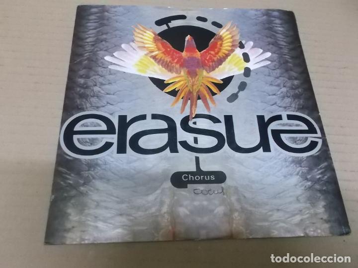 Discos de vinilo: ERASURE (SINGLE) CHORUS A&Ntilde;O 1991 - PROMOCIONAL - Foto 1