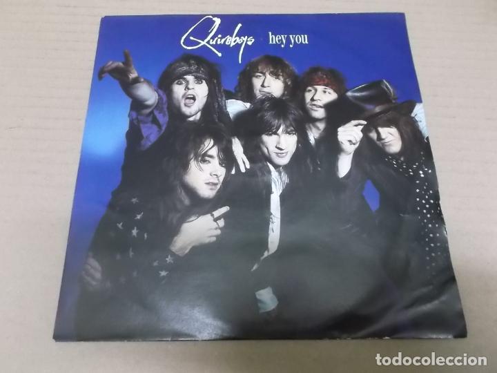 Discos de vinilo: QUIREBOYS (SINGLE) HEY YOU A&Ntilde;O 1989 - Foto 1