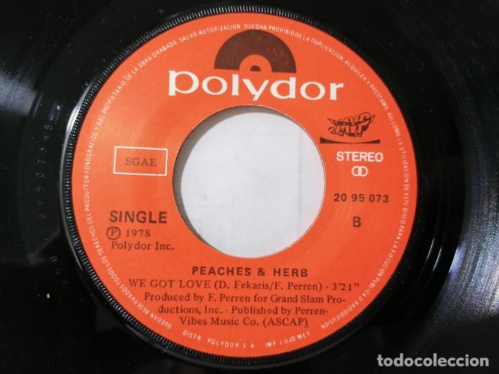 Discos de vinilo: PEACHES & HERB, REUNIDOS, , A&Ntilde;O 1978, POLYDOR - Foto 6