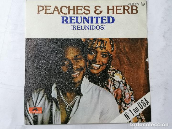 Discos de vinilo: PEACHES & HERB, REUNIDOS, , A&Ntilde;O 1978, POLYDOR - Foto 1