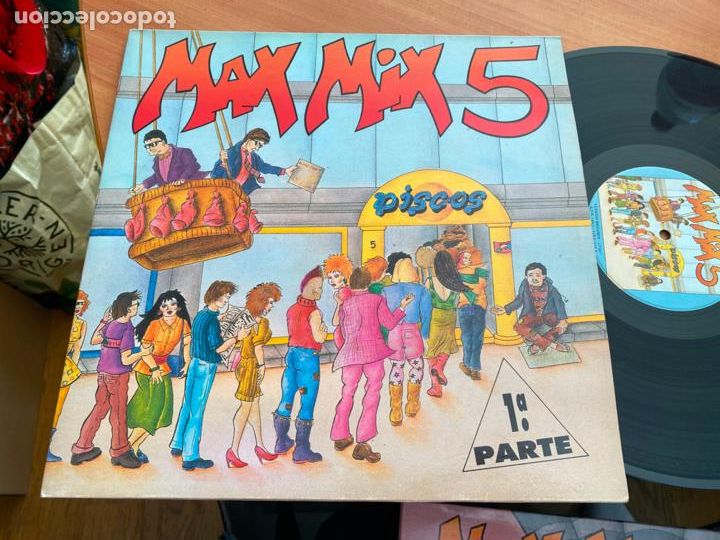 Discos de vinilo: MAX MIX 5 1&ordf; Y 2&ordf; PARTE. 2 x 2 LP (B-19) - Foto 2