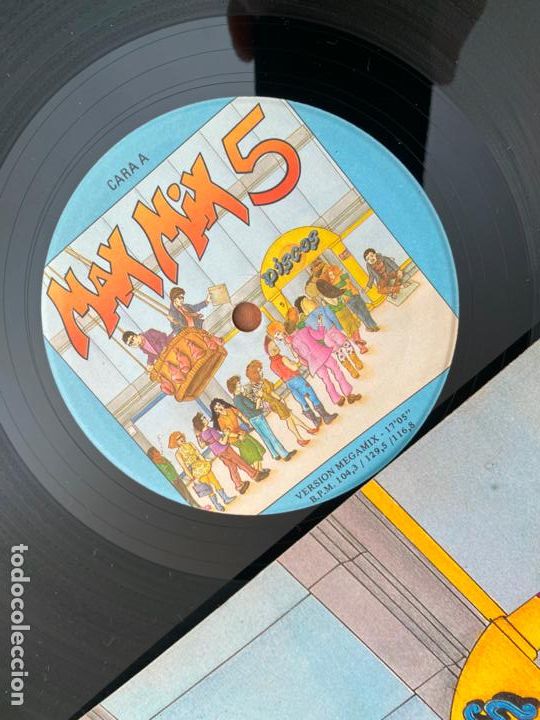Discos de vinilo: MAX MIX 5 1&ordf; Y 2&ordf; PARTE. 2 x 2 LP (B-19) - Foto 3