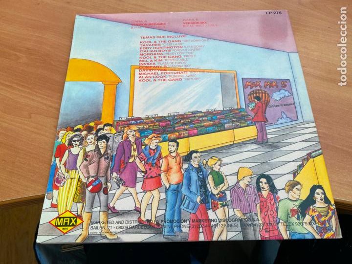 Discos de vinilo: MAX MIX 5 1&ordf; Y 2&ordf; PARTE. 2 x 2 LP (B-19) - Foto 9