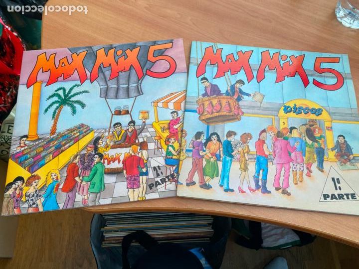 Discos de vinilo: MAX MIX 5 1&ordf; Y 2&ordf; PARTE. 2 x 2 LP (B-19) - Foto 1
