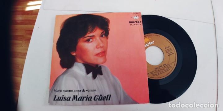 Disques de vinyle: LUISA MARIA GUELL-SINGLE MURIO NUESTRO AMOR DE VERANO