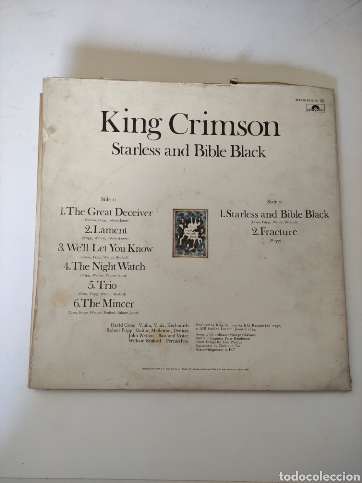Discos de vinilo: King Crimson - Foto 2