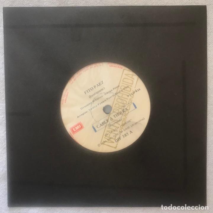 Discos de vinilo: Fito P&aacute;ez &lrm;&ndash; Cable A Tierra ARGENTINA - Foto 2