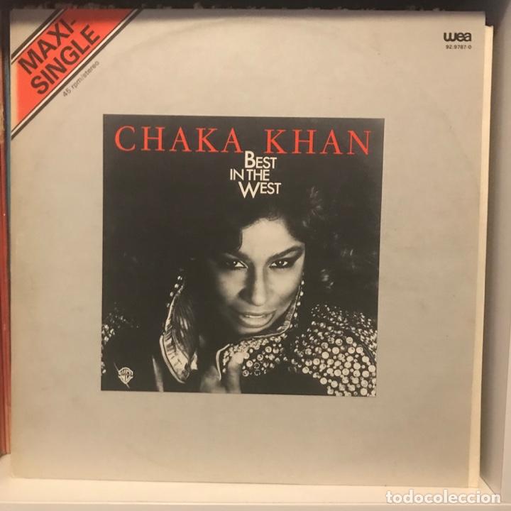 Discos de vinilo: Chaka Khan &lrm;&ndash; Best In The West - Foto 1