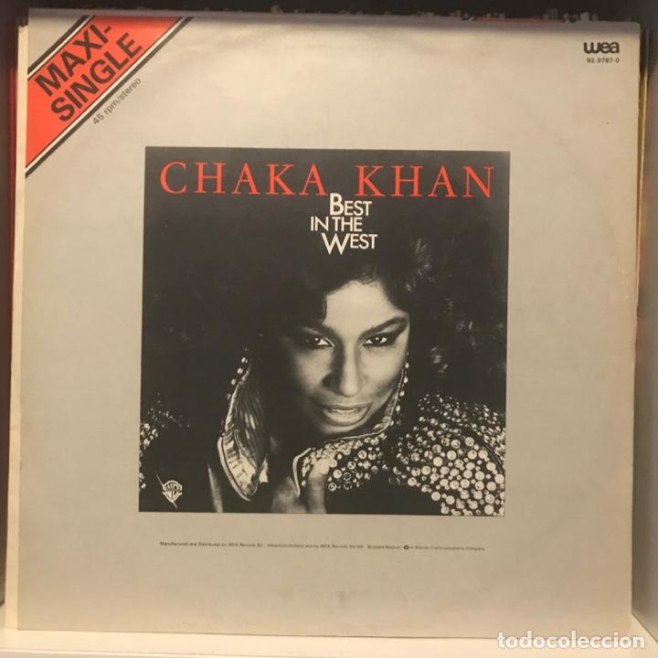 Discos de vinilo: Chaka Khan &lrm;&ndash; Best In The West - Foto 2