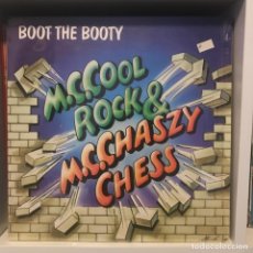 Discos de vinilo: M.C. COOL ROCK & M.C. CHASZY CHESS BOOT THE BOOTY