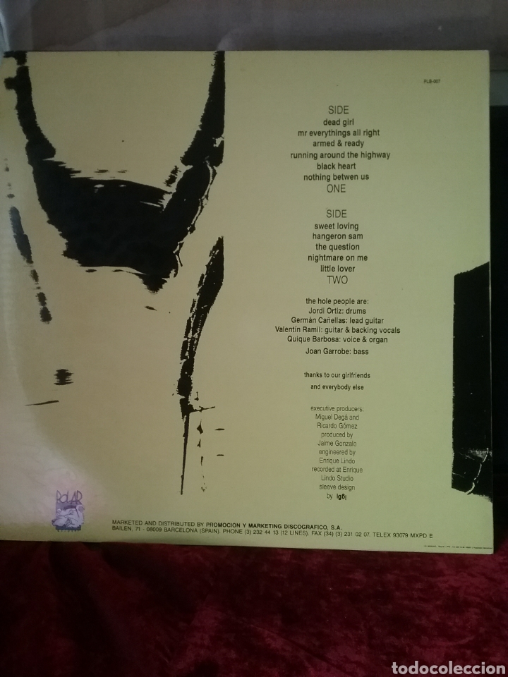 Discos de vinilo: THE DEL HOYO 1990 POLAR RECORDS - Foto 2