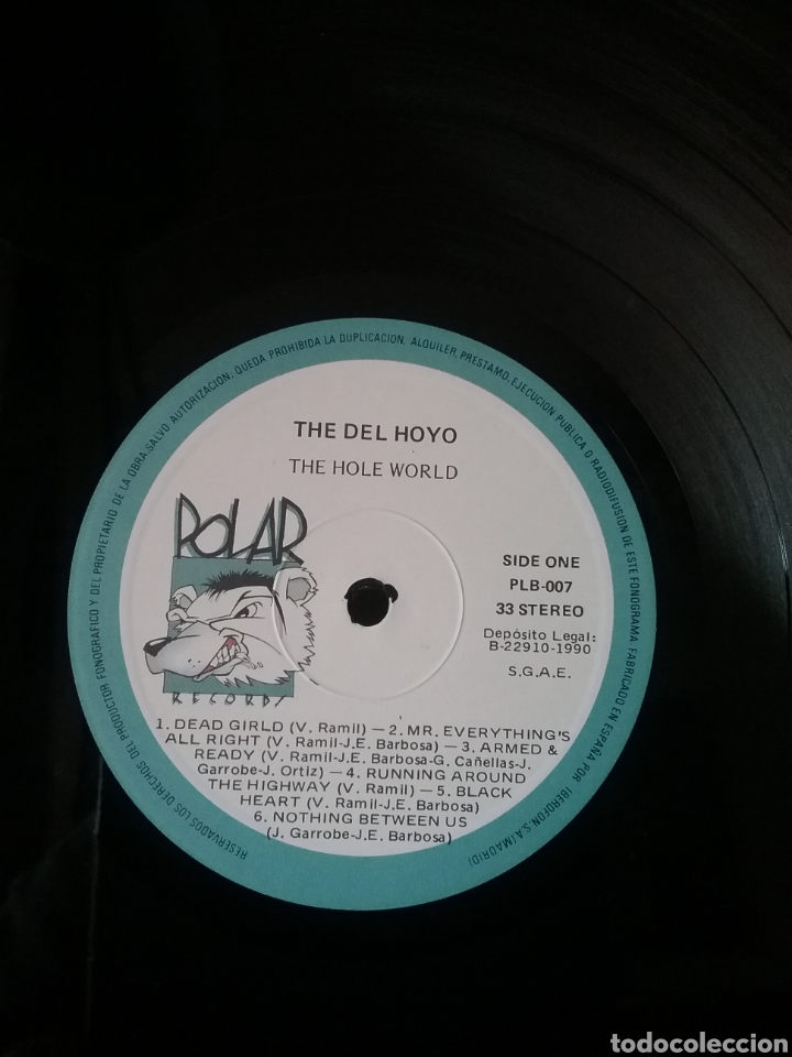 Discos de vinilo: THE DEL HOYO 1990 POLAR RECORDS - Foto 3