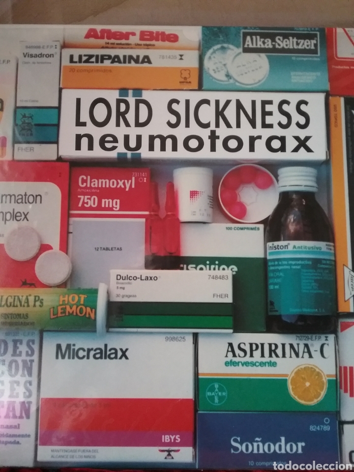 Discos de vinilo: LORD SICKNESS 1994 GOO RECORDS - Foto 1