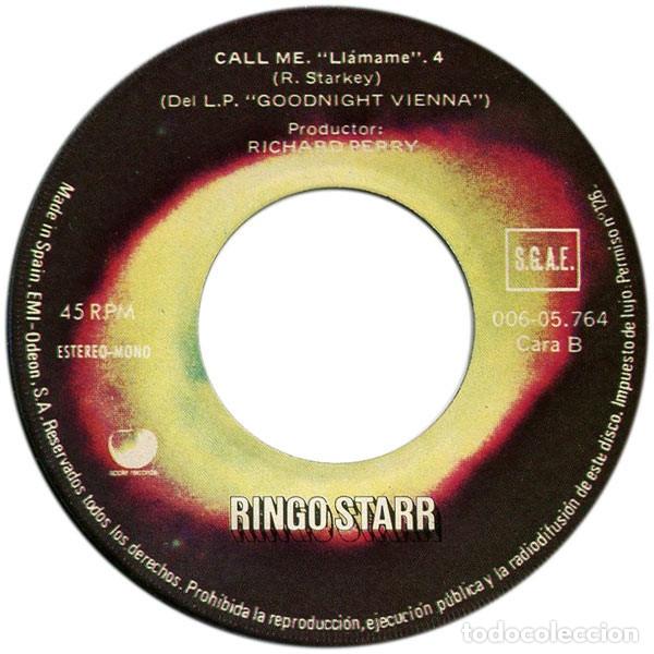 Discos de vinilo: Only You / Call Me - Ringo Starr - Foto 3