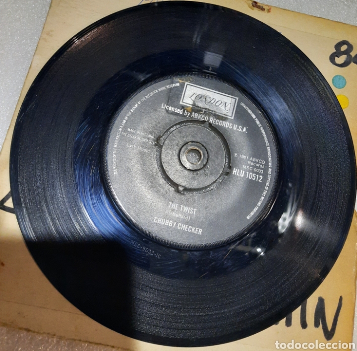 Discos de vinilo: Chubby Checker - Lets twist again. Edicion UK - Foto 2
