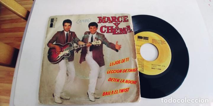 Discos de vinilo: MARCE Y CHEMA-EP LEJOS DE TI +3 - Foto 1