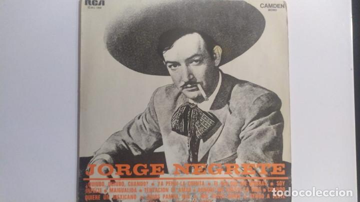Discos de vinilo: Jorge Negrete - Jorge Negrete (LP) - Foto 1