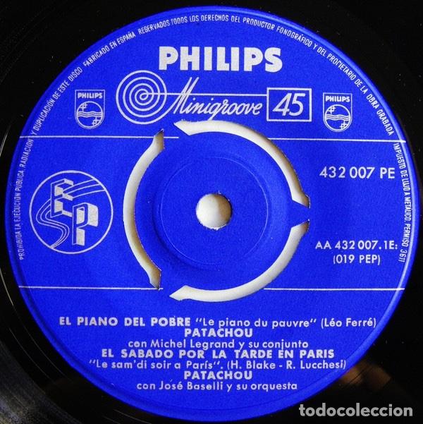 Discos de vinilo: El Coraz&oacute;n De Montmartre - Patachou - Foto 3