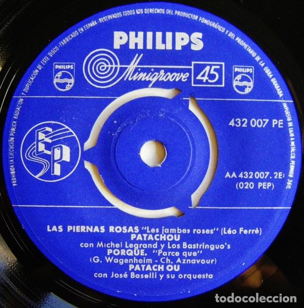 Discos de vinilo: El Coraz&oacute;n De Montmartre - Patachou - Foto 4