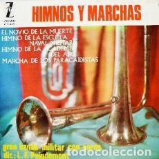 Discos de vinilo: GRAN BANDA MILITAR CON COROS - HIMNOS Y MARCHAS EP ZAFIRO 1965 - EL NOVIO DE LA MUERTE + 3 TEMAS