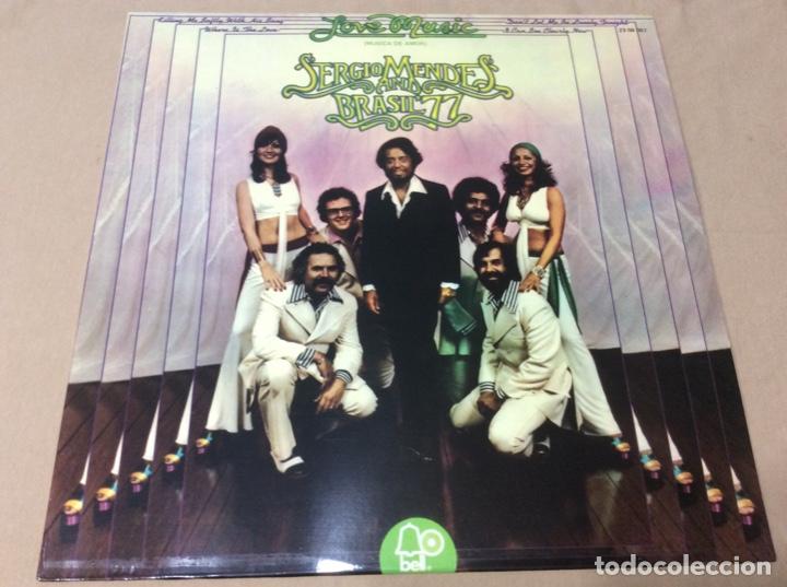 Vinyl records: SERGIO MENDES AND BRASIL '77 - LOVE MUSIC - MUSICA DE AMOR. Bell 1973