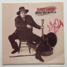 Discos de vinilo: SLEEPY LABEEF ‎– NOTHIN' BUT THE TRUTH USA.1987 ROUNDER RECORDS. Lote 236799380