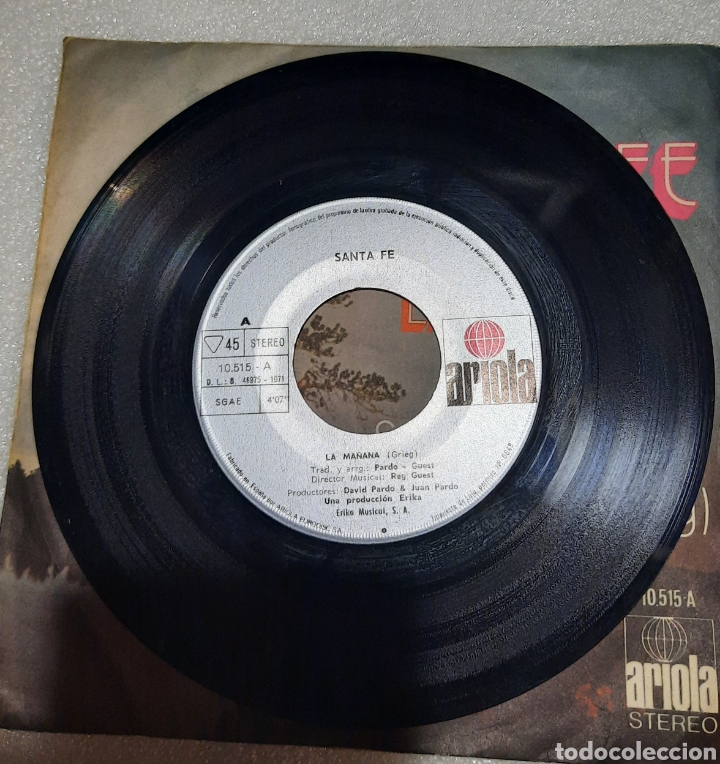Discos de vinilo: Santa fe - la ma&ntilde;ana - Foto 2