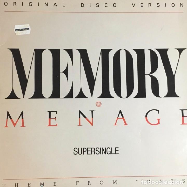 Discos de vinilo: MEMORY - MENAGE - Foto 1