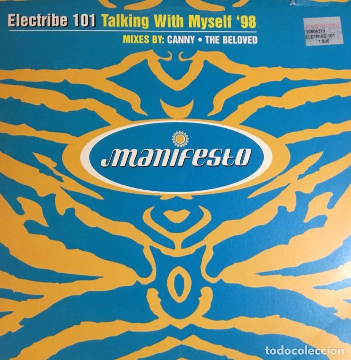 Discos de vinilo: ELECTRIBE 101 - TALKING WITH MYSELF &acute;98 - Foto 1