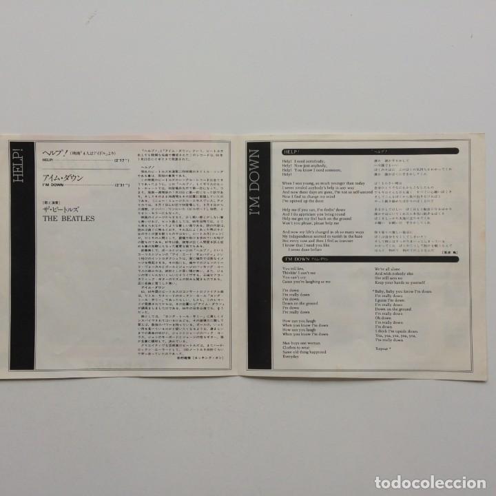 Discos de vinilo: The Beatles - Help! / Im Down Japan,1977* - Foto 3