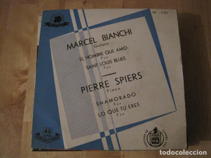 Discos de vinilo: EP MARCEL BIANCHI PIERRE SPIERS HISPAVOX 3702 - Foto 1