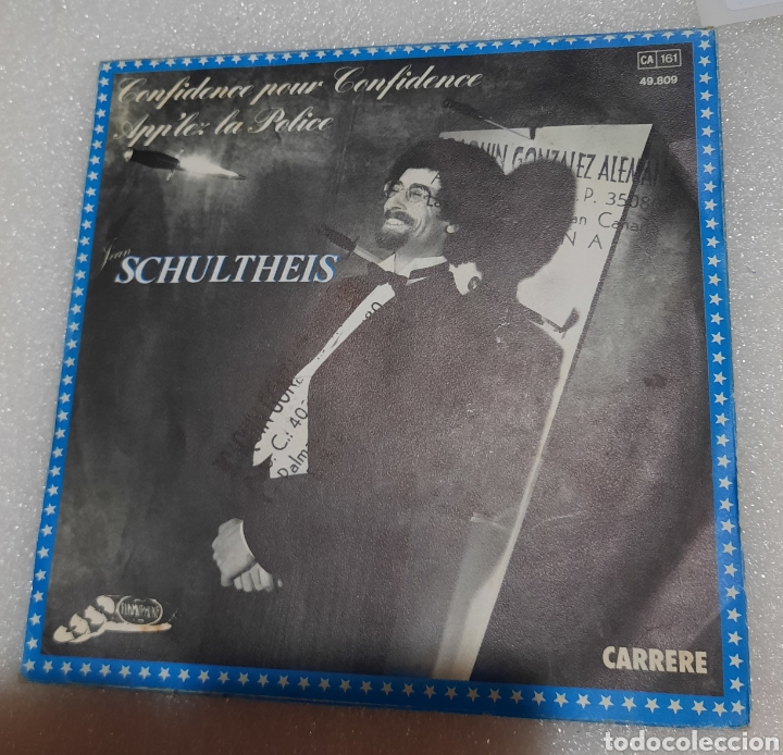 Discos de vinilo: Jean Schultheis - confidence pour confidence - Foto 2