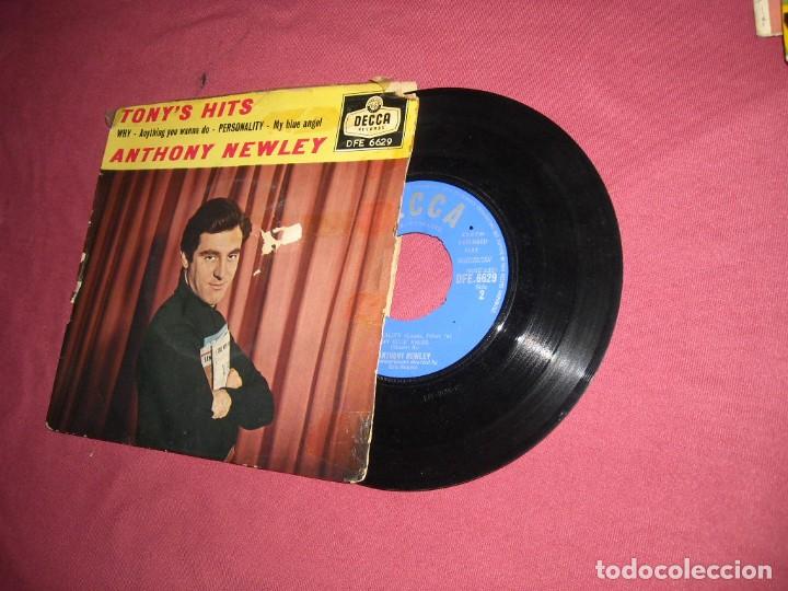 Discos de vinilo: ANTHONY NEWLEY EP WHY DECCA DFE6629 ENGLAND - Foto 1