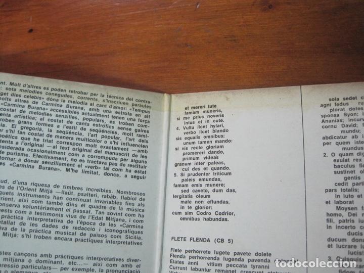 Discos de vinilo: Clemencic Consort Carmina Burana. Version Originale & Integrale. Volume 2 - Foto 4