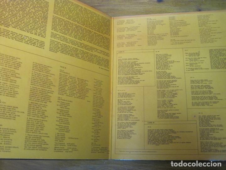 Discos de vinilo: Clemencic Consort &lrm;&ndash; Carmina Burana. Version Originale & Integrale. Volume 1 - Foto 3