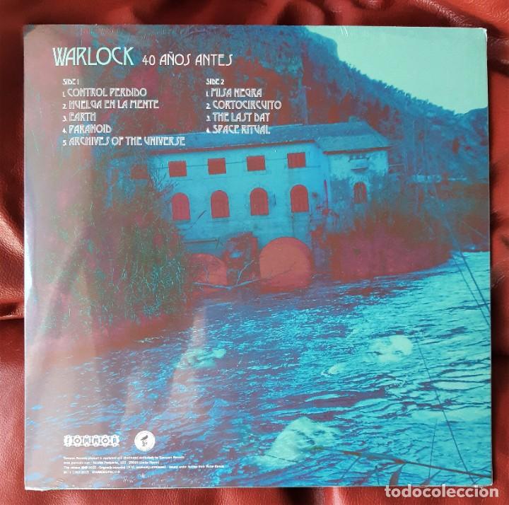 Discos de vinilo: WARLOCK - 40 A&Ntilde;OS ANTES LP - Foto 2