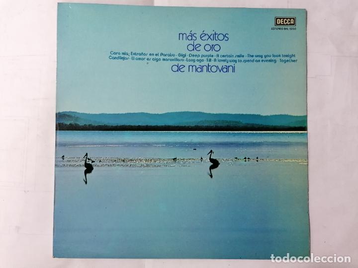 Discos de vinilo: MANTOVANI, MAS EXITOS DE ORO, 1981 DECCA - Foto 1