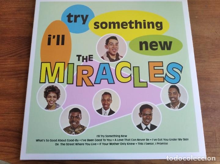 Discos de vinilo: THE MIRACLES - Ill try something new *********** REEDICI&Oacute;N 2015 IMPECABLE! - Foto 1