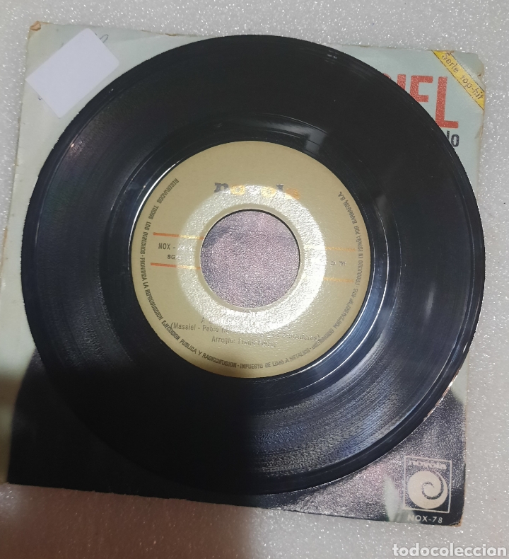 Discos de vinilo: Massiel - a espaldas de mi pueblo - Foto 2