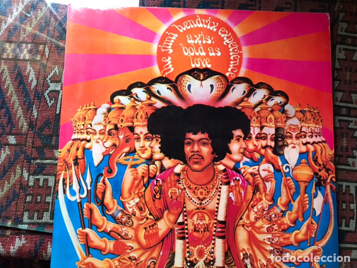 Discos de vinilo: Axis: bold as love. Jimi Hendrix - Foto 2