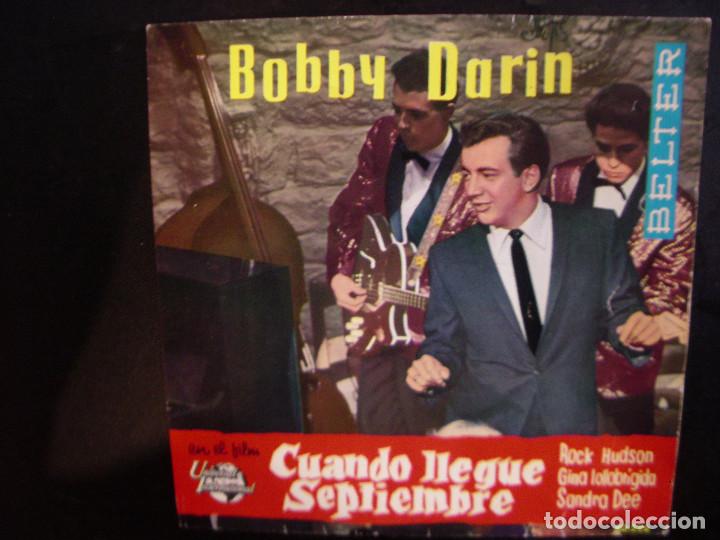 Discos de vinilo: BOBBY DARIN- CUANDO LLEGUE SEPTIEMBRE. EP. - Foto 1