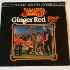 Discos de vinilo: SARAGOSSA BAND - GINGER RED - 1980. Lote 237112645