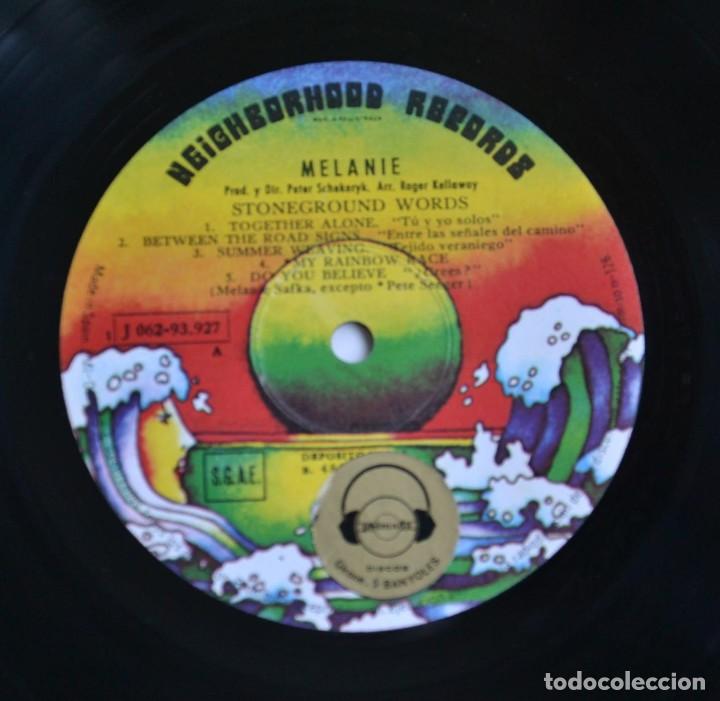 Discos de vinilo: Melanie - Stoneground Words - LP - 1972 - Foto 3