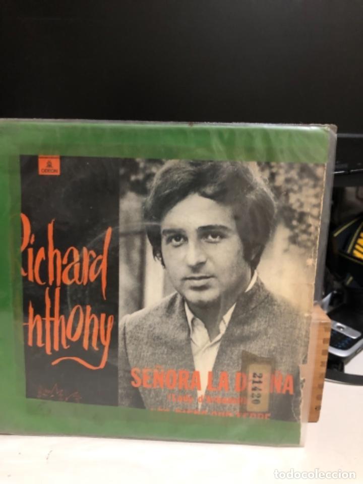 Discos de vinilo: Disco vinilo de Richard Anthony Se&ntilde;ora la due&ntilde;a - Foto 1