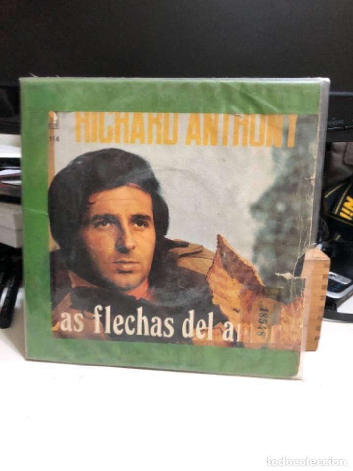 Discos de vinilo: Disco vinilo de Richard Anthony Las flechas del amor. - Foto 1