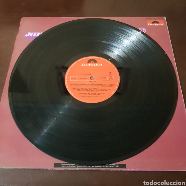 Discos de vinilo: JAMES LAST - TANGO - Foto 5