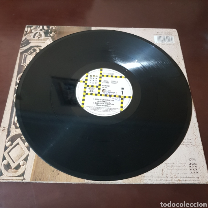 Discos de vinilo: ROBBIE NEVIL - BACK ON HOLIDAY - Foto 4