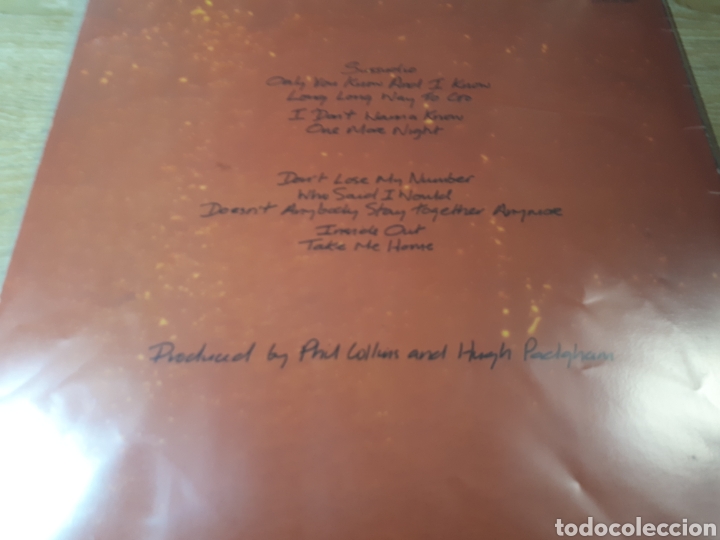 Discos de vinilo: PHIL COLLINS NO JACKET REQUISED - Foto 2