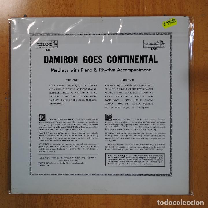 Discos de vinilo: VARIOS - DAMIRON GOES CONTINENTAL - LP - Foto 3