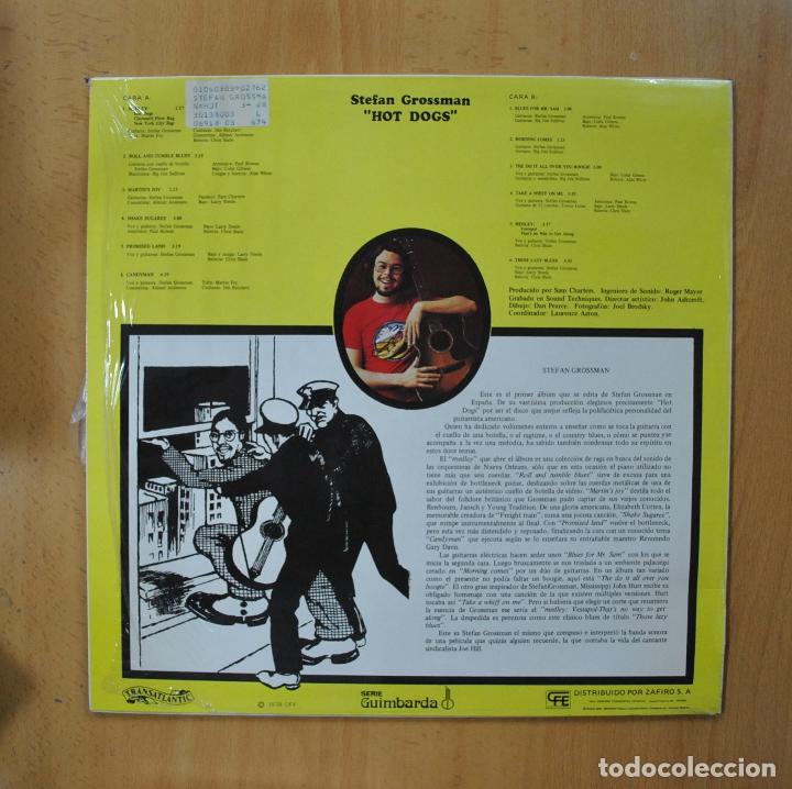 Discos de vinilo: STEFAN GROSSMAN - HOT DOGS - LP - Foto 2